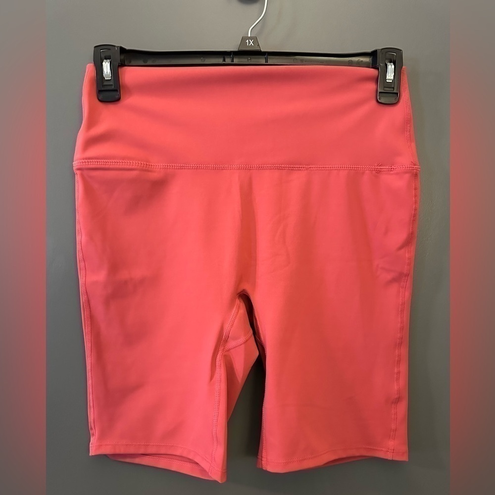 Zenana NWT Polyester/Spandex Bike Shorts - Plus Sizes - Rose Color